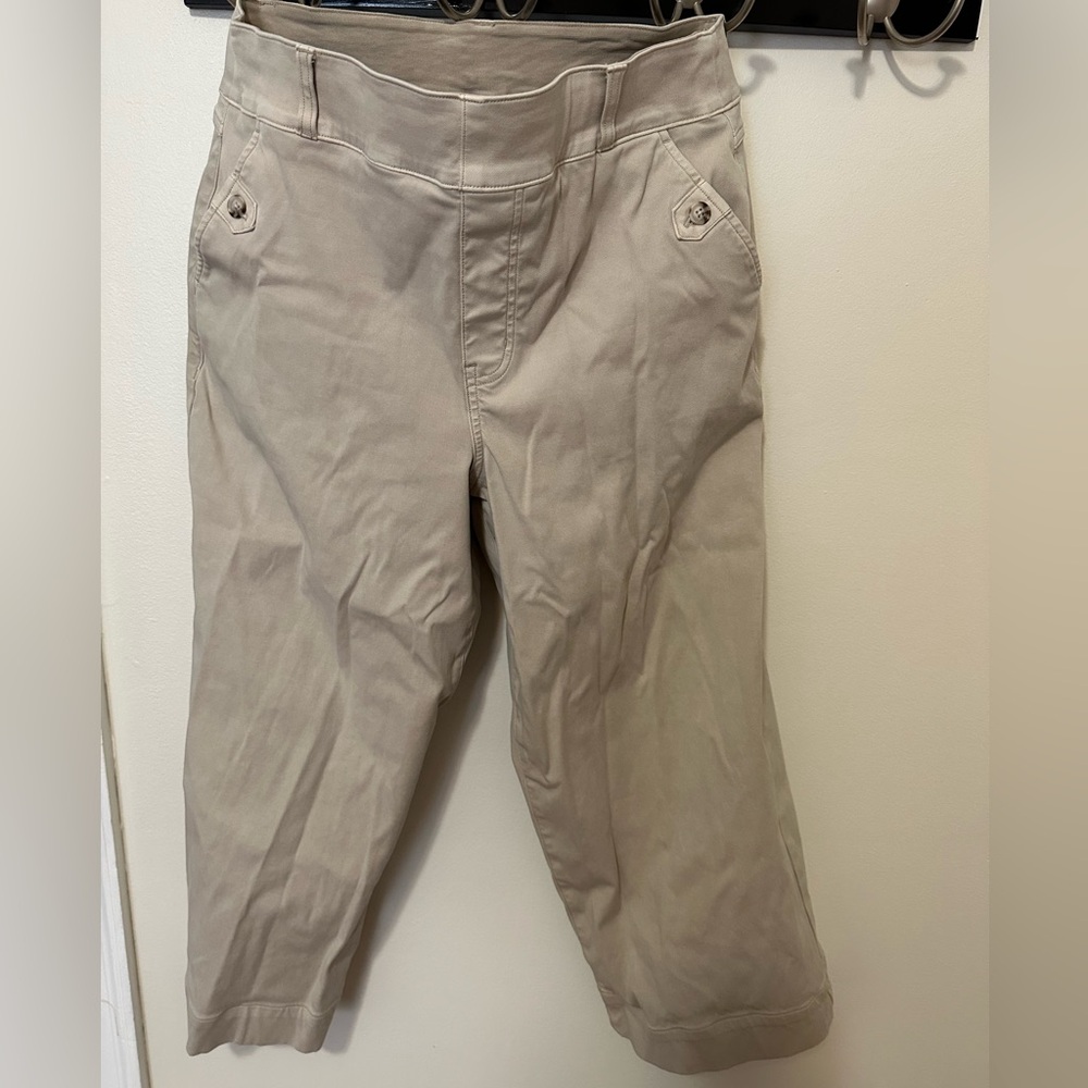SPANX Stretch Twill Cropped Pant